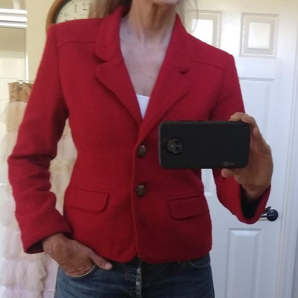 Katherine New York Red Blazer